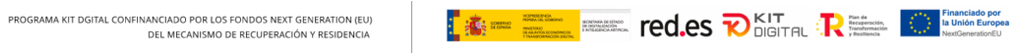 Logos de la Subvención para el kit digital